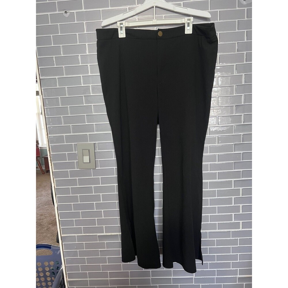 SHEIN Women's Black Dress Pants - Size 3XL - Good Used Condition